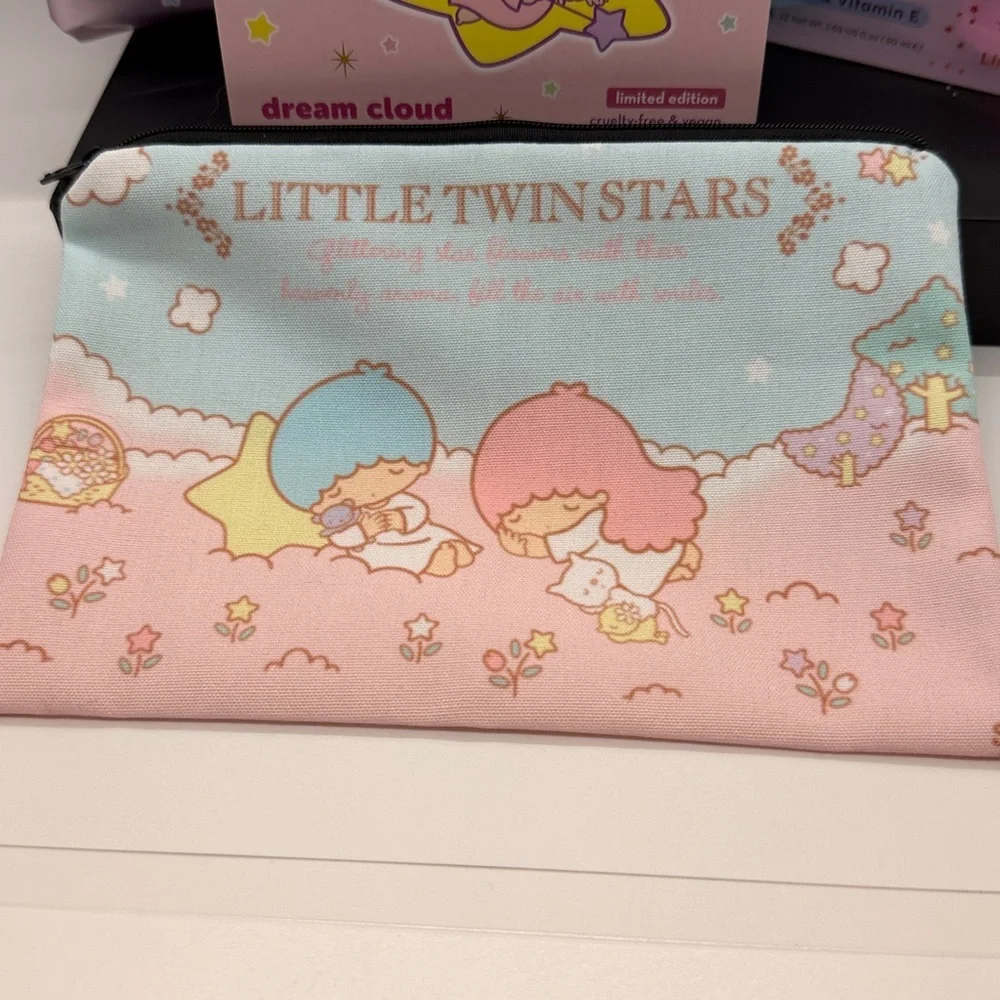 x Little Twin Stars Skincare and makeup bundle.